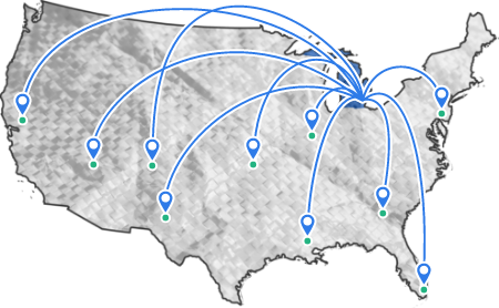 Contact Us: Experience The Schon Difference | Schon Packaging - Map image